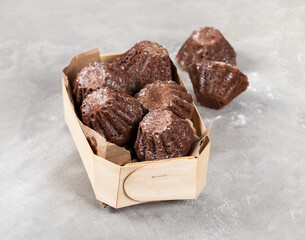 chocolate candies on a plate