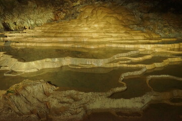 Limestone at Akiyoshi cave, Akiyoshido in Yamaguchi, Japan - 秋吉台 秋芳洞 鍾乳洞