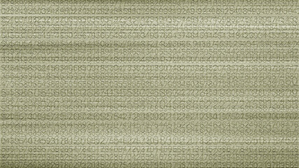 Number Text pattern texture background wallpaper