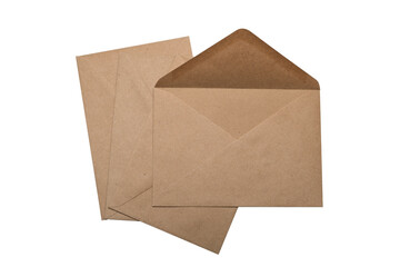 Kraft Paper Triangle Flap Envelope