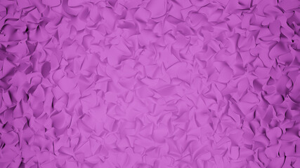 Obraz premium Pink rose petal like surface (3D Rendering)