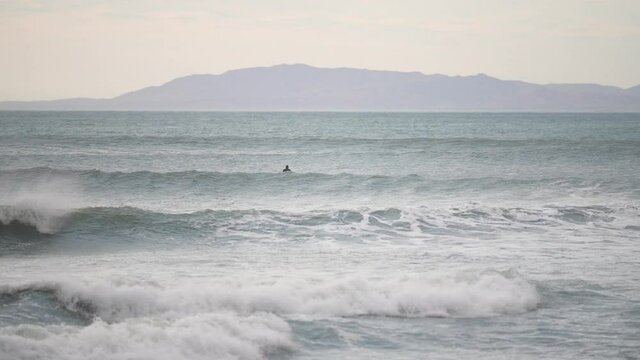 Big waves in Ventura, CA
