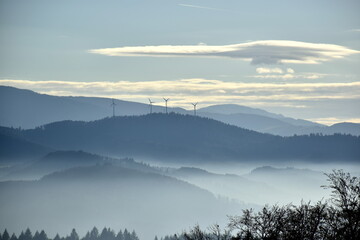 Blick von Freiamt auf den Rosskopf in Freiburg