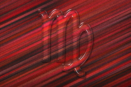 Virgo zodiac sign, red background, Horoscope Astrology background, Virgo horoscope symbol