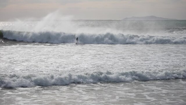 Surfer in Ventura, CA