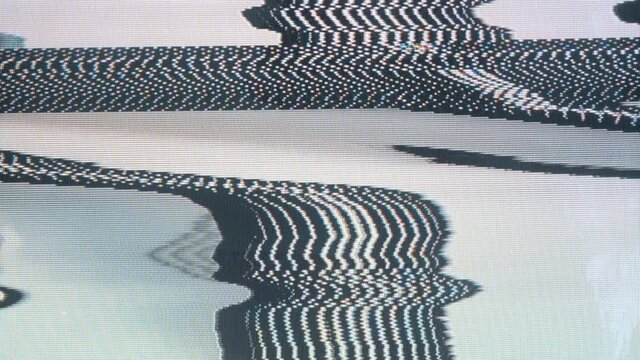 television static noise and distortion