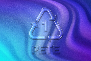 PETE, Plastic recycling symbol PET 1