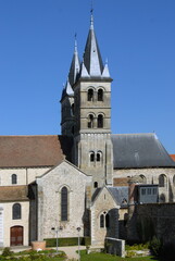Fototapeta premium Ville de Melun, département de Seine-et-Marne, France