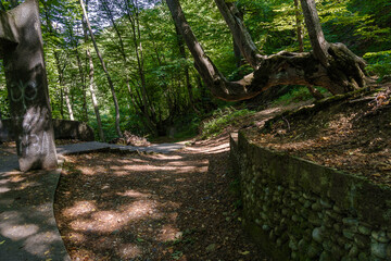 Way of the Narts in Nalchik, Kabardino-Balkaria, Russia.