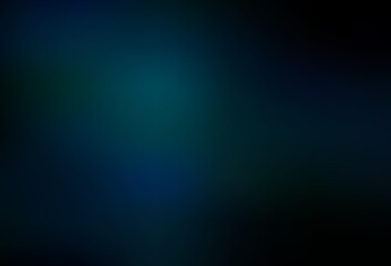 Dark BLUE vector blurred pattern.