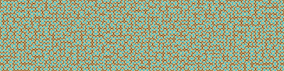 Fototapeta premium Abstract Geometric Pattern generative computational art illustration