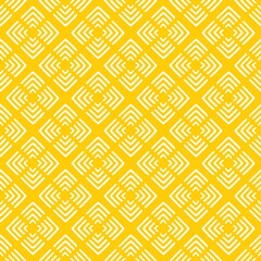 Yellow tile vector pattern for seamless decoration wallpaper