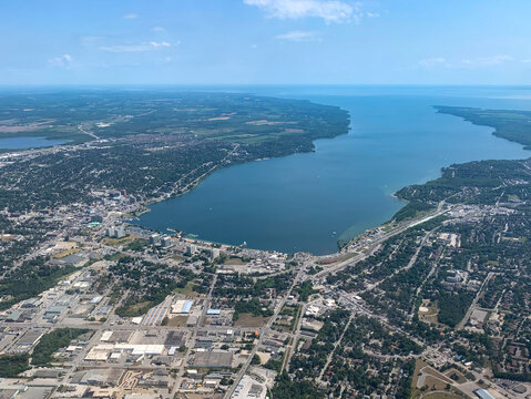 Barrie Ontario Aerial Photo