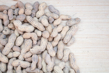 Background, pattern of legume peanuts