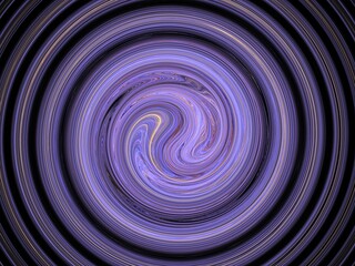 blue spiral and nice fractal