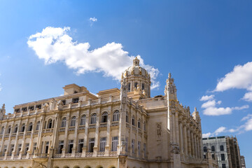 Museum of the Revolution in Havana, previously a Presidential Palace.