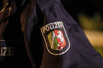 Polizeiwappen NRW - obrazy, fototapety, plakaty