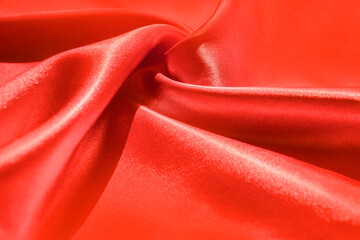 Red silk - texture, background
