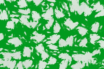 Green grange abstract background dirty wall. Digital painting