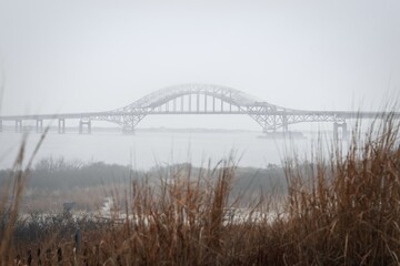 railway bridge over the river
