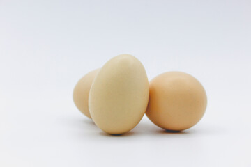 Fresh and tasty country eggs