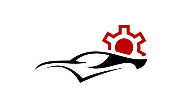 tuneup car garage vector logo