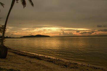 Beach, ocean, boats and nature