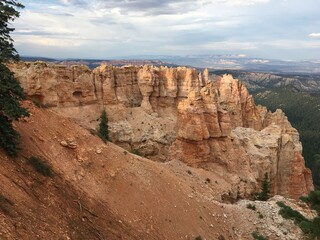 Rock formations at Bryce Canyon
