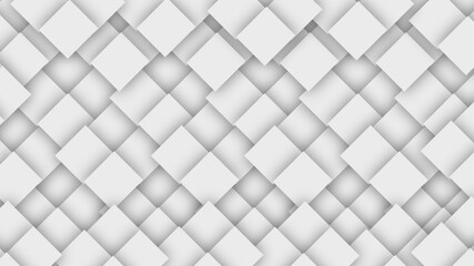 Modern 3D Prizm Squares Pattern Design Wallpaper