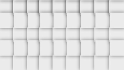 Modern 3D Square Pattern Design Wallpaper