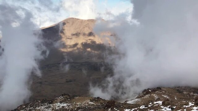 Mount Savalan (Sabalan) in Iran. Savalan is the third highest mountain in Iran. It&rsquo;s 4811 meters altitude.
