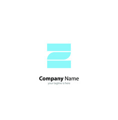 letter z logo concept with minimalist style