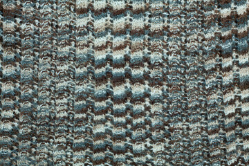 Angora knitted canvas in brown, grey, beige