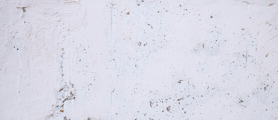 Old white cement wall texture backgrounds, grunge, backdrop, interior, panorama.