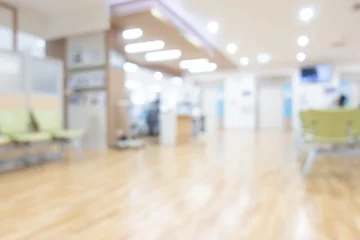 abstract blur hospital interior for background © topntp