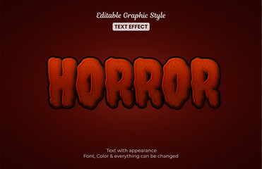 horror mystery Editable Text Effect