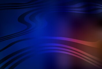 Dark Blue, Red vector abstract blurred background.