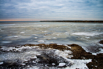 Ледовые истории. Лёд на Каспии