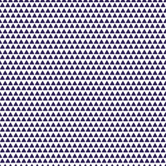 Triangle. Repeating vector pattern. Isolated colorless background. Flat style. Seamless geometric ornament. Abstract background. Stylish pyramids. Idea for web design, packaging, wallpaper, cover.