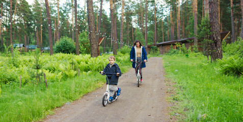 people spend time by the river