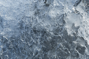 blue ice texture background