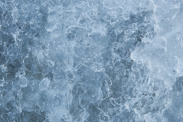 blue ice texture background