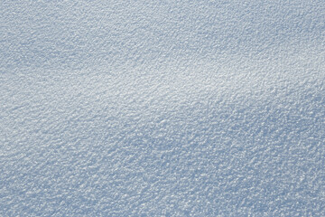 texture of cold winter snow