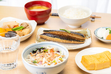 和食の朝ごはん
