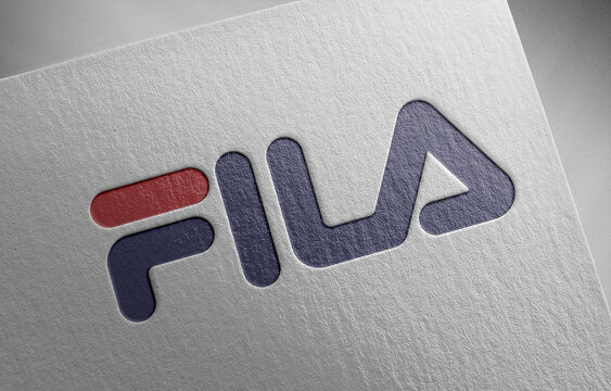 fila-9 on paper texture