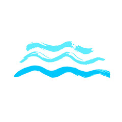 Doodle grunge style icon. Decorative element. Outline, cartoon line icon