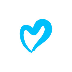 Doodle grunge style icon. Decorative element. Outline, cartoon line icon