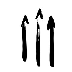 Doodle grunge style icon. Decorative element. Outline, cartoon line icon