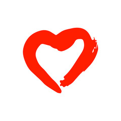 Doodle grunge style icon. Decorative element. Outline, cartoon line icon