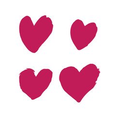 Doodle grunge style icon. Decorative element. Outline, cartoon line icon